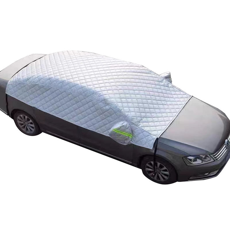Capa de meio carro de filme de alumínio à prova d'água adequada para carros